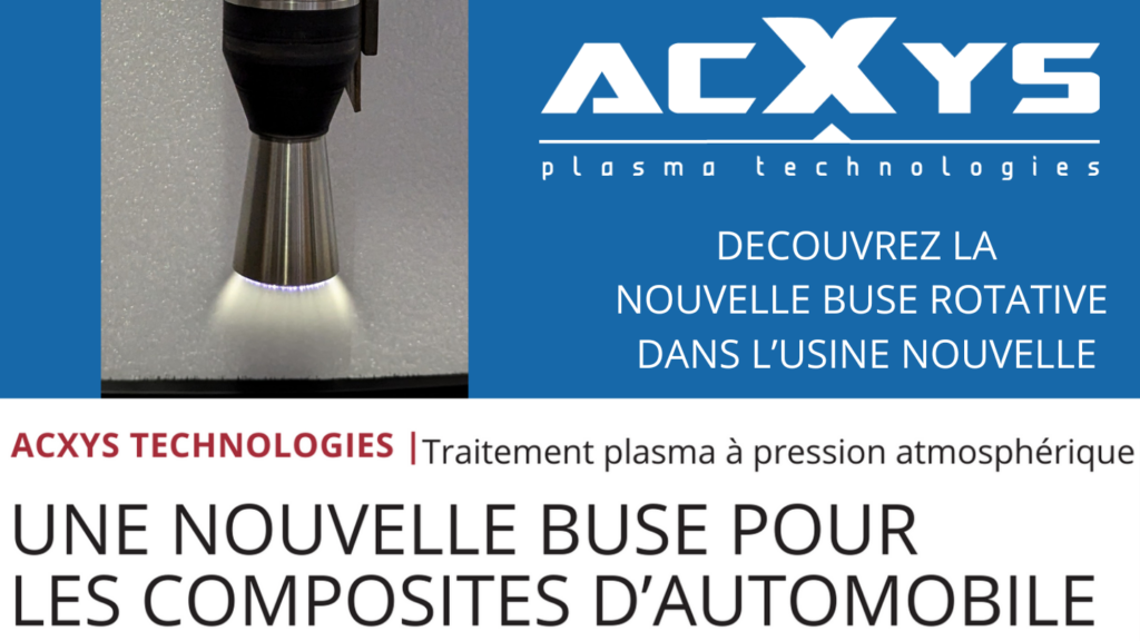 AcXys Technologies présente sa nouvelle buse rotative